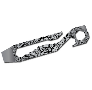Textured Series | Custom Laser Engraved Griffin Pocket Tool® - Stainless Steel